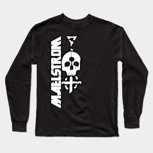 CyberPunk MAELSTROM VERTICAL TAG Long Sleeve T-Shirt